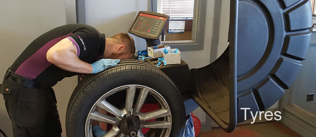 Wheel balancing after tyre replacement